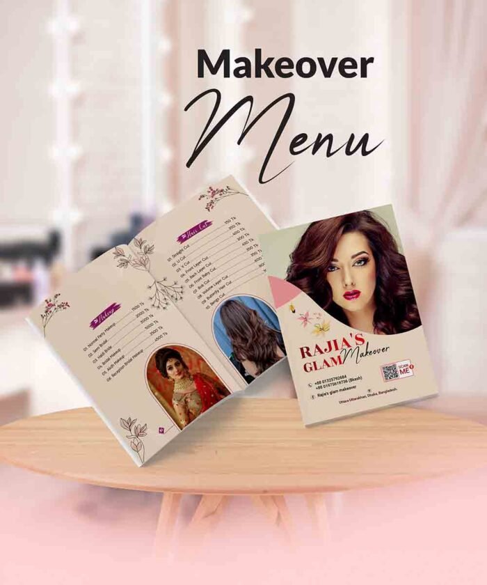 Elegant Makeover Menu B102 - Image 1