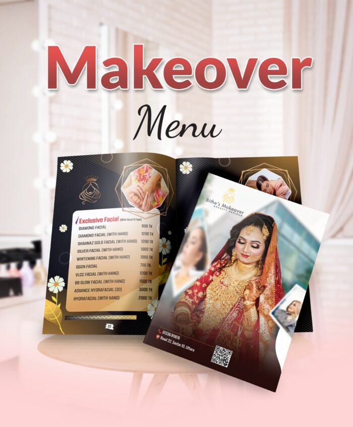 Elegant Makeover Menu B111 - Image 1